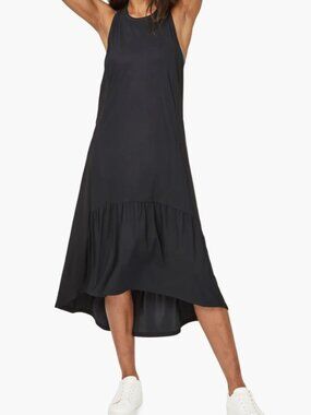 Sweaty Betty - Explorer Ace Racerback Midi Dress - Black XXS